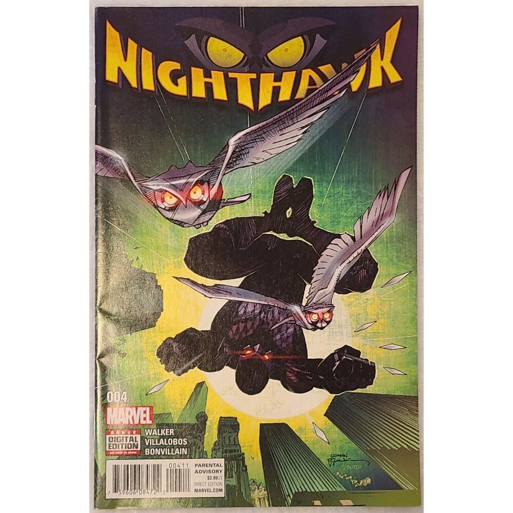 Nighthawk 4 Marvel Comics 2016 FN/VF